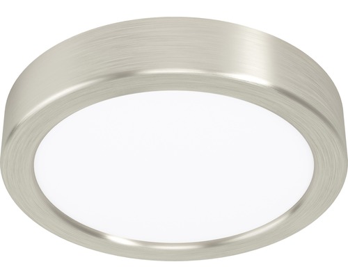 LED Deckenleuchte Fueva 1 Ø 170 x 45 mm 1-flammig 16 W 1200 lm 4000 K neutralweiß IP 20 nickel-matt