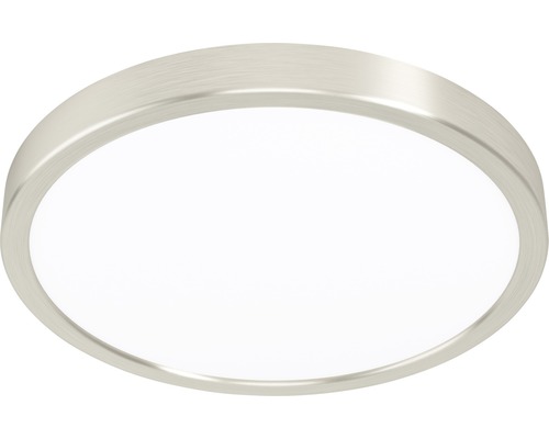 LED Deckenleuchte Fueva 1 Ø 300 x 45 mm 1-flammig 20 W 2200 lm 4000 K neutralweiß IP 20 nickel-matt