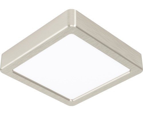 LED Deckenleuchte Fueva 1 160x160x28 cm 1350 lm 4000 K neutralweiß IP20 nickel-matt