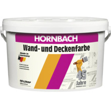 Eimer mit 10 Liter Hornbach Wand- und Deckenfarbe