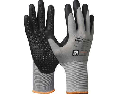 Arbeitshandschuhe Multi Flex Touch Größe 9 grau Gebol Multi Flex Touch Arbeitshandschuhe