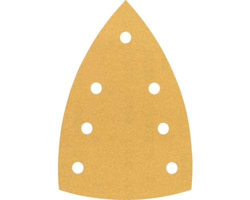 Schleifpapier für Deltaschleifer mit Löchern zur Staubabsaugung