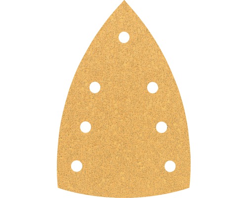 Dreieckiges Schleifpapier mit Löchern für Schleifarbeiten