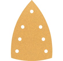 Dreieckiges Schleifpapier mit Löchern