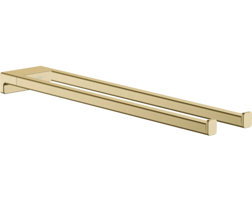 Handtuchstange hansgrohe AddStoris 8x44,5x3,2 cm 2-arm schwenkbar brushed bronze gebürstet