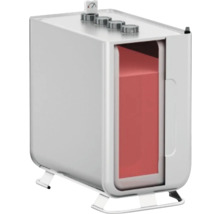 Geschnittener Heizöltank aus Kunststoff mit Füllstandsanzeige