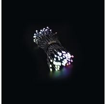 Gebündelte Lichterkette mit mehrfarbigen LED Lampen