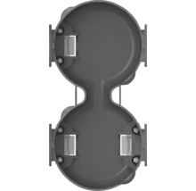 Unterputz-Einbaudose 2-fach T 40,5 mm schwarz-thumb-0