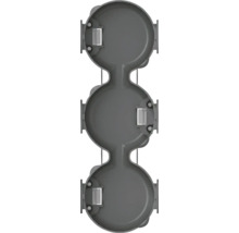 Unterputz-Einbaudose 3-fach T 40,5 mm schwarz-thumb-0