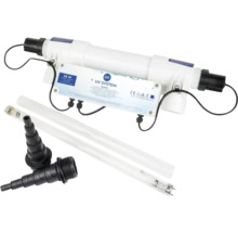 Gre Ultraviolett System 25 Watt mit UV-Lampe und zwei Schlauchverbindungen
