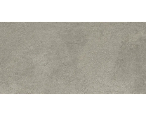 FLAIRSTONE Feinsteinzeug Terrassenplatte Casalingo Grey rektifizierte Kante 120 cm x 60 cm x 2 cm Graue Keramikfliese mit matter Oberfläche