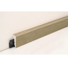 PVC-Sockelleiste Eiche creme 15x38,5x2400 mm-thumb-2 PVC-Sockelleiste Eiche creme 15x38,5x2400 mm-thumb-2