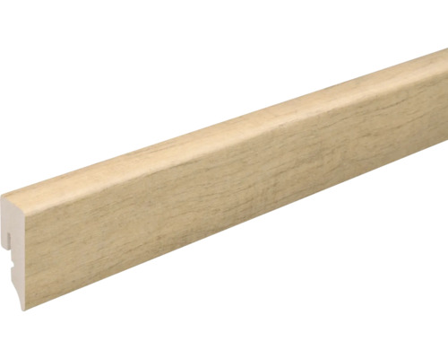 SKANDOR Sockelleiste PVC KU48L Semi Wild 03 FOKI287 15 x 38,5 x 2400 mm Sockelleiste mit Holzstruktur