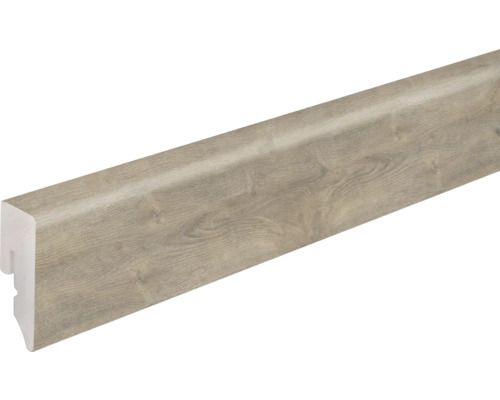 Sockelleiste PVC KU048L Eiche gekalkt 15x38,5x2400 mm Fußleiste mit Holzoptik