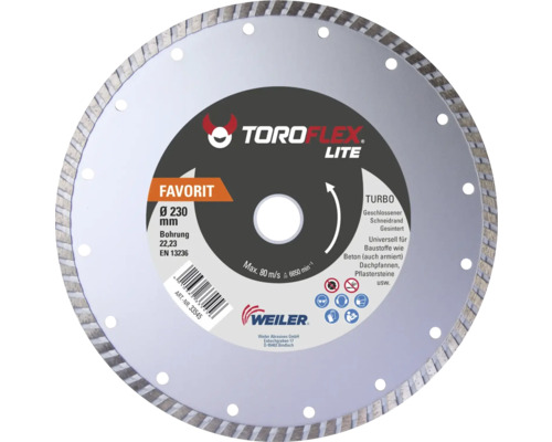 Toroflex Lite Trennscheibe Durchmesser 230 Millimeter