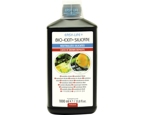 Easy-Life Bio-Exit Silicate zur Neutralisierung von Silikaten in Süßwasseraquarien, 1000 ml Flasche