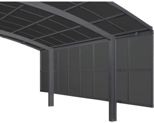 Seitenwand für Carport Ximax 150 cm schwarz Seitenwand für Carport Ximax 150 cm schwarz