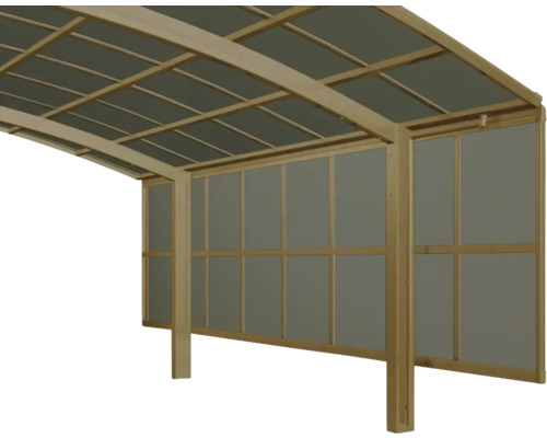 Seitenwand für Carport Ximax 150 cm bronze Seitenwand für Carport Ximax 150 cm bronze