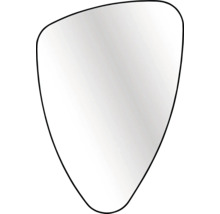 Spiegelglas in asymmetrischer Form