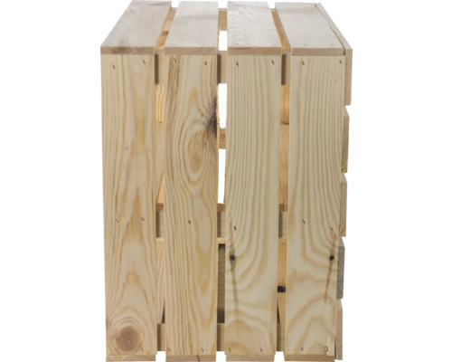 Holzkiste mit Latten