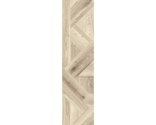 Holzbodenfliese mit Fischgrätmuster