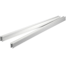 Zwei Aluminiumprofile