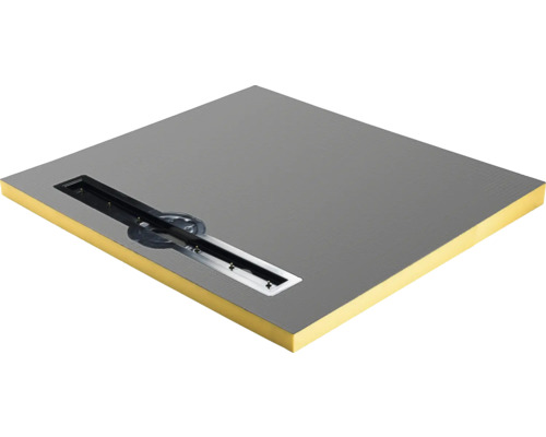 Duschboard mit integrierter Duschrinne