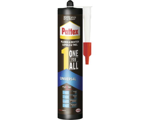 Pattex Alleskleber, Dichtstoff und Universal Klebstoff Kartusche