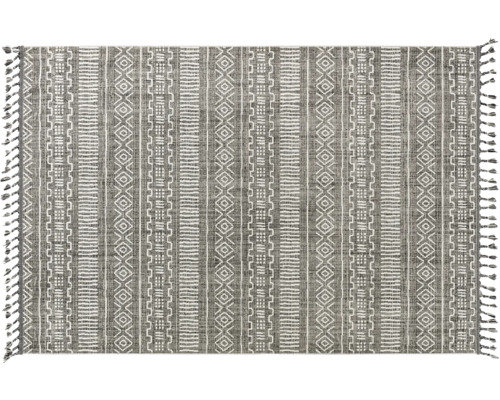 Teppich Ravenna Aztekenm grau 200x290 cm