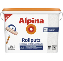 Alpina Rollputz gebrauchsfertig im Eimer mit einer extra feinen Struktur von 0,5 mm