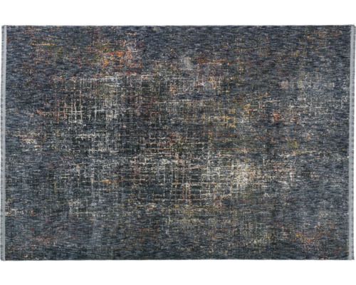 Teppich Sarezzo Gitter blau bunt 160x230 cm