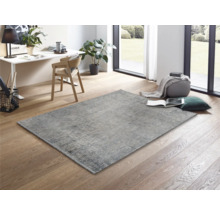 Teppich im Wohnzimmer auf Holzboden, zusammen mit Schreibtisch, Stuhl und Fenster