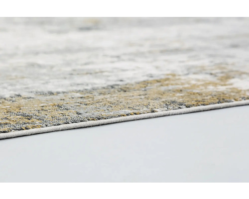 Detailansicht eines Teppichs mit abstraktem Muster