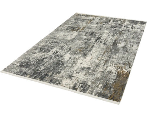 Grau gemusterter Teppich