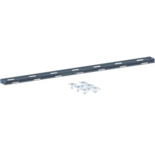 Montageschiene mit Befestigungsclips