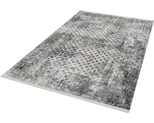 Rechteckiger Teppich mit geometrischem Muster