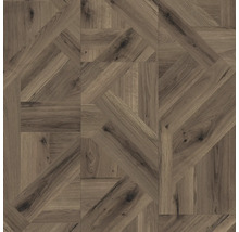 Holzboden mit geometrischem Muster für den Innenbereich