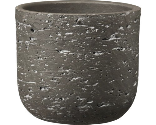 Blumentopf Soendgen Portland Keramik Ø 15 cm H 13 cm dunkelbraun Blumentopf aus Terrakotta