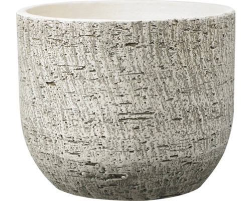 Blumentopf mit rauer Oberfläche