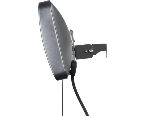 Satellitenantenne mit Wandhalterung und Kabel