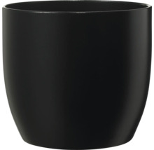 Schwarzer Pflanztopf