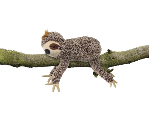 Faultier Plüschtier auf einem Ast