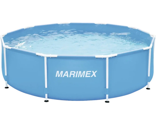 Aufstellpool Framepool Marimex Florida Ø 305x76 cm ohne Zubehör blau Marimex Frame Pool mit Wasser