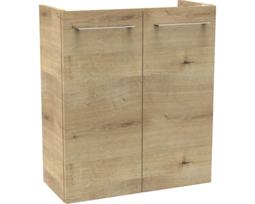 Waschtbeckenunterschrank Form & Style Felina 52x60x24,3 cm ohne Waschbecken asteiche