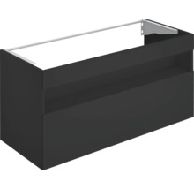 Waschtischunterschrank Keuco Stageline 120x62,5x49 cm ohne Waschbecken vulkanit matt mit LED-Beleuchtung-thumb-0