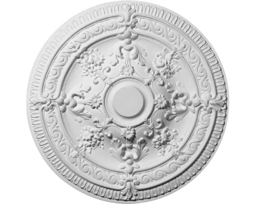 Deckenrosette mit floralem Muster für die Innendekoration