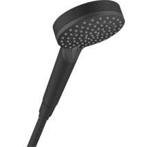 Schwarze Handbrause für Dusche