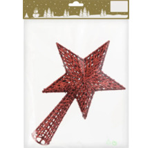 Roter Baumspitzenstern in Verpackung