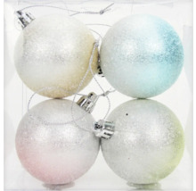 Christbaumkugeln Kunststoff Glitzer Ø 8 cm 4 Stück-thumb-0 Christbaumkugeln Kunststoff Glitzer Ø 8 cm 4 Stück-thumb-0