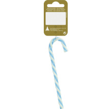 Zuckerstange blau-weiß als Dekorationsartikel